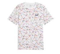 Camiseta PUMA LOVE UNITED AOP Tee 684700 02 Blanco - Talla: L