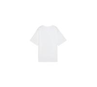Camiseta puma love united relaxed, white mujer S