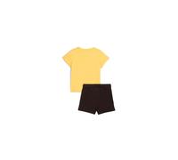 Camiseta puma minicats essentials bebés amarillo/negro 6 - 9 MESES