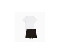 PUMA Conjunto 'MINICATS ESS' gris / negro / blanco, Talla 92