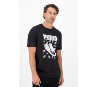 Camiseta puma graphics sneaker hombre negro M