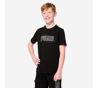 Camiseta Puma Niños Negro Estampado Algodón 164cm 13-14A