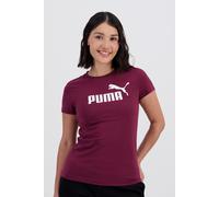 PUMA Camiseta ESS No. 1 Logo para mujer, Ropa, Rojo, L L