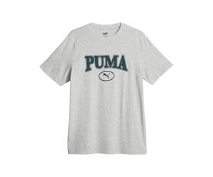 CAMISETA PUMA SQUAD 676013-04 GRIS CLARO HOMBRE ALGODON