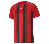 PUMA Teamliga Striped Jersey Shirt, Puma Red-puma Black-puma White, M Hombre