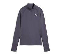 Puma Run Velocity CloudSpun Quarter cremallera para Mujer Top | EU XS in Inky Depths