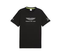 Camiseta PUMA x ASTON MARTIN ARAMCO F1® TEAM Essentials para hombre, Accesoiros, Negro, XL