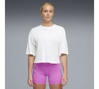 Camiseta PUMA x HYROX Cropped Oversized Lifestyle para mujer, Ropa, Blanco, XXL