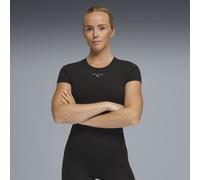 Camiseta PUMA x HYROX Shapeluxe Crop para mujer, Ropa, Negro, XS