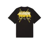 Camiseta PUMA x POKÉMON Pikachu extragrande para hombre, Ropa, Negro, L L