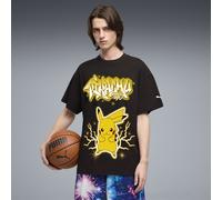 Camiseta PUMA x POKÉMON Pikachu extragrande para hombre, Ropa, Negro, S