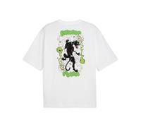 Camiseta PUMA x RIPNDIP de corte rectangular unisex, Ropa, Blanco, XXL XXL