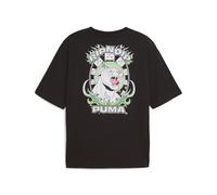 Camiseta PUMA x RIPNDIP de corte rectangular unisex, Ropa, Negro, L L