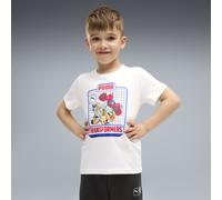 Camiseta PUMA x TRANSFORMERS estampada para niños, Ropa, Blanco, 2-3Y