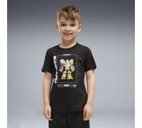 Camiseta PUMA x TRANSFORMERS estampada para niños, Ropa, Negro, 3-4Y
