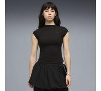 Camiseta PUMATECH SENSE dryCELL para mujer, Ropa, Negro, XL
