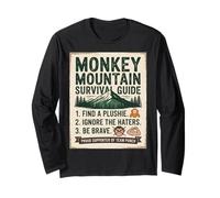 Camiseta Punch Monkey Primate Highland Adventure Advice Manga Larga