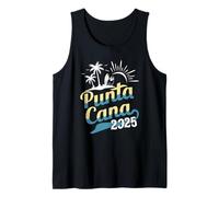 Camiseta Punta Cana Beach Souvenir República Dominicana 2025 Camiseta sin Mangas