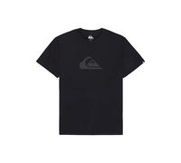 Quiksilver EV Comp - Camiseta de Manga Corta con Logotipo de SS, Color Negro