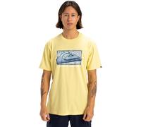 Quiksilver Retro Fade SS Camiseta, Popcorn, XL Hombre