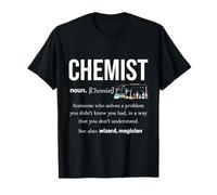 Camiseta química Molécula Atom Profesor de Química Camiseta