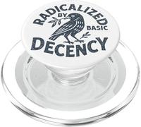 Camiseta Radicalized by Basic Decency Peace Dove Equality PopSockets PopGrip para MagSafe