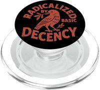 Camiseta Radicalized by Basic Decency Peace Dove Equality PopSockets PopGrip para MagSafe
