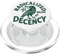Camiseta Radicalized by Basic Decency Peace Dove Equality PopSockets PopGrip para MagSafe