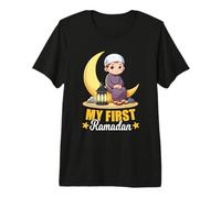 Camiseta Ramadan Mubarak para niños y niños My First Ramadan Month Camiseta Premium