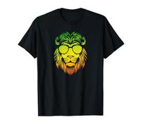 Camiseta Rasta Reggae Jamaica León, Camiseta Vintage Camiseta