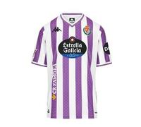 Camiseta Real Valladolid Junior 1a equipación temporada 25/26. KAPPA 14 AÑOS