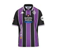 Camiseta Real Valladolid Junior temporada 25/26. 2ª equipación. KAPPA 14 AÑOS