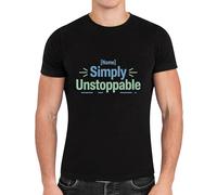 Camiseta Reconocimiento A Los Propietarios De Puestos Simplemente Imparables T-Shirt Elegante Mangas Cortas Informal Camisetas para Gimnasio Entrenamiento Pesca 2XL