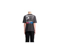 Camiseta reebok gs hs shaq silo logo hombre negro XL