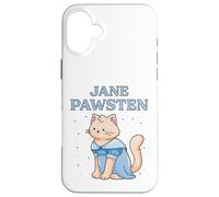 Camiseta Regency Cat Classic Literary Cat de Jane Pawsten para Amantes de los Gatos Carcasa para iPhone 16 Plus