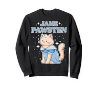 Camiseta Regency Cat Classic Literary Cat de Jane Pawsten para Amantes de los Gatos Sudadera