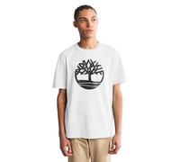 Camiseta regular de cuello redondo Hombre Talla XXL. Color Blanco