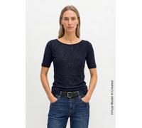 Camiseta regular de punto flameado Maniac Midnight XXS