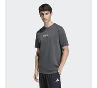 Camiseta regular hombre adidas, gris L