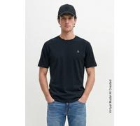 Camiseta regular teñida en prenda Dark Navy S
