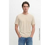 Camiseta regular teñida en prenda Grey Silk S