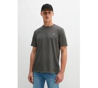 Camiseta regular teñida en prenda Light Graphite XL