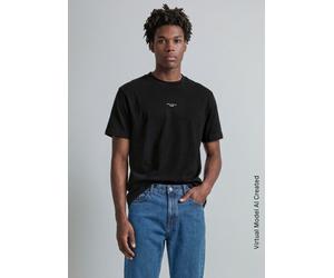 Camiseta relajada Black S