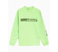Camiseta Relaxed Carhartt WIP Industry Men's Loose Fit Long Sleeve T-Shirt para hombre Verde XL