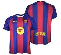 Camiseta réplica FC Barcelona Adrián Liso 25/26 Primera equipación | Réplica Oficial para Adultos | Camiseta Oficial del Barça (FR/ES, Letras, XXL, Regular, Regular, Azulgrana)