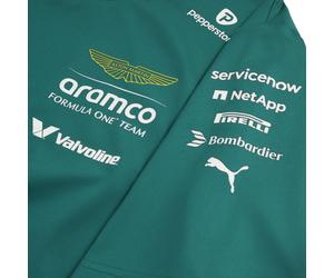 Camiseta réplica PUMA x ASTON MARTIN ARAMCO F1® TEAM para hombre, Ropa, Verde, XL XL
