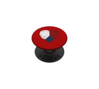Camiseta República Checa Cesko República Checa Praga Ceská PopSockets PopGrip Adhesivo