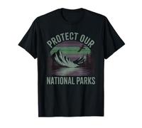 Camiseta Retro Protect Our National Parks - Vintage Camping Camiseta