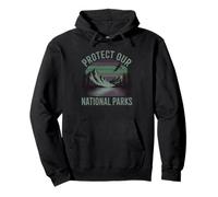 Camiseta Retro Protect Our National Parks - Vintage Camping Sudadera con Capucha