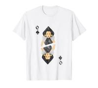 Camiseta retro Queen of Spades Camiseta